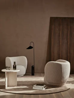 ferm LIVING Round Rugs<Stille Tufted Rug - Round - Ash Brown