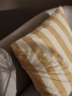 ferm LIVING Outdoor Textiles|Cushions<Strand Outdoor Cushion - /Parchment Warm Yellow