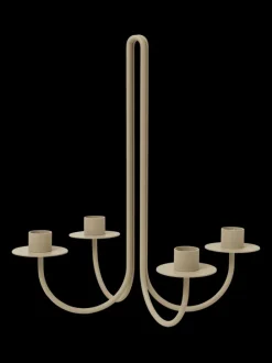 ferm LIVING Candleholders<Sway Candelabra - Cashmere
