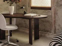 ferm LIVING Tables<Tarn Desk - Dark Stained Beech Dark Brown