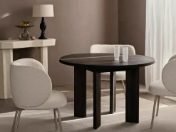 ferm LIVING Tables<Tarn Dining Table - 115 - Dark Stained Beech Dark Brown
