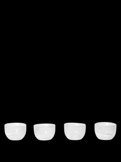 ferm LIVING Kitchen Tools And Utensils|Plates And Bowls<Tinta Egg Cups - Set of 4 - White