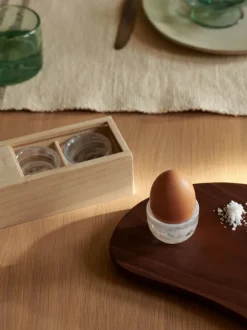 ferm LIVING Kitchen Tools And Utensils|Plates And Bowls<Tinta Egg Cups - Set of 4 - White