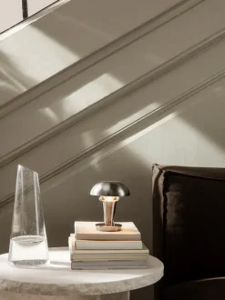 ferm LIVING Table Lamps<Tiny Lamp - Steel - UL Stainless Steel