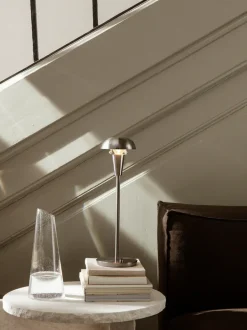 ferm LIVING Table Lamps<Tiny Table Lamp - Steel - UL Stainless Steel
