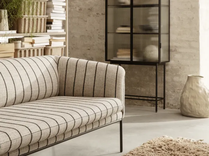 ferm LIVING Turn|Sofas And Daybeds<Turn Sofa 3 - Pasadena - /Black - US Sand
