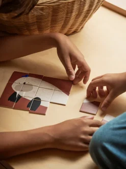 ferm LIVING Toys<Two-Sided Puzzle - Walrus/Horse Multi