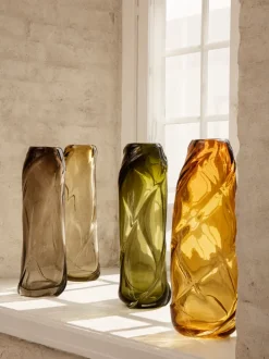 ferm LIVING Vases<Water Swirl Vase - Tall - Light Yellow