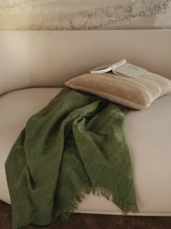 ferm LIVING Bedding And Throws<Weaver Throw - Avocado