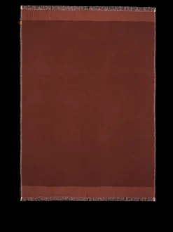 ferm LIVING Bedding And Throws<Weaver Throw - Red Brown
