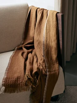 ferm LIVING Bedding And Throws<Weaver Throw - Sugar Kelp